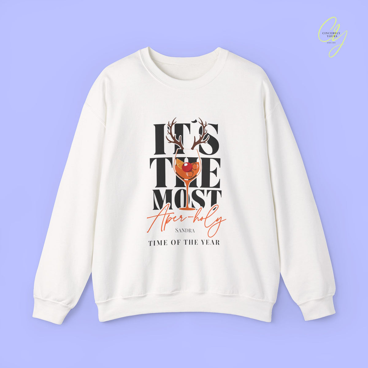 Christmas Sweatshirt | It's the most aper-holy time of the year