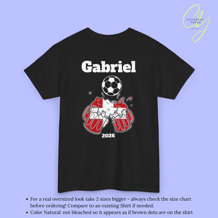 Personaliserter Name Fussball Shirt — Schweiz Flagge Bierkrug (Personalisierbar) Cincerely Yours