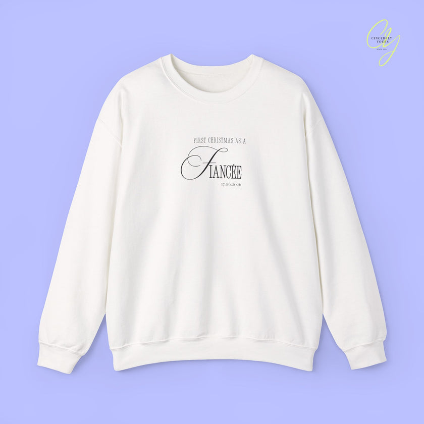 Bride Sweatshirt | First Christmas as a Fiancée