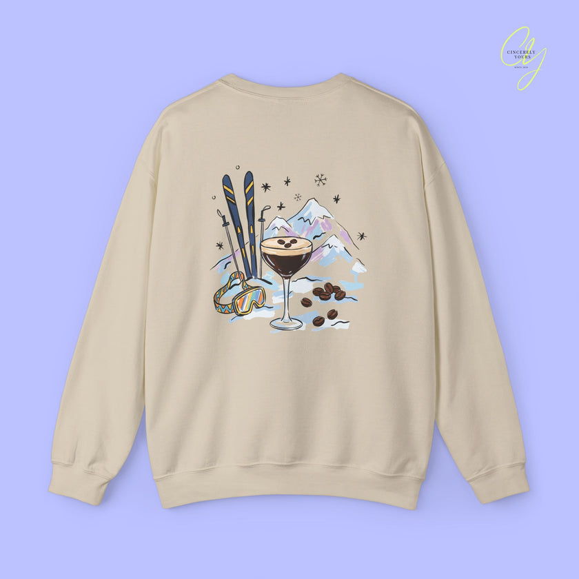 Aprés Ski Sweatshirt |  Mountains Espresso Martini