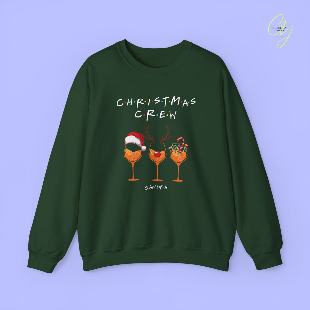 Christmas Sweatshirt | Christmas Crew Spritz