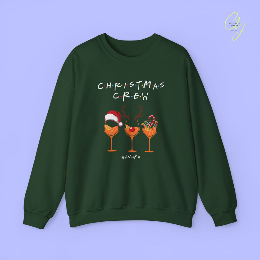 Christmas Sweatshirt | Christmas Crew Spritz