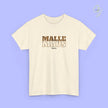 Mallemaus Shirt — Malle Maus Schriftzug Leopard Backprint Malle Shirt (Customizable)