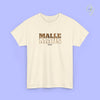 Mallemaus Shirt — Malle Maus Schriftzug Leopard Backprint Malle Shirt (Customizable)