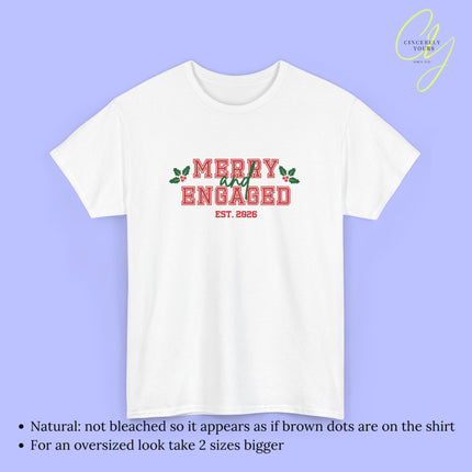 Bride Shirt | Merry and engaged