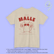 Mallemaus Shirt Malle - Party Shirt Malle Maus Bierkrug zum Saufen da (Personalisierbar)