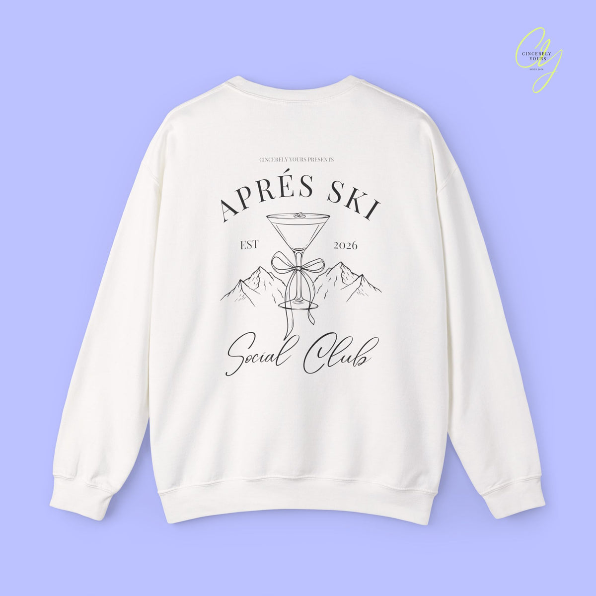 Party Sweatshirt | Apres Ski Social Club Espresso Martini