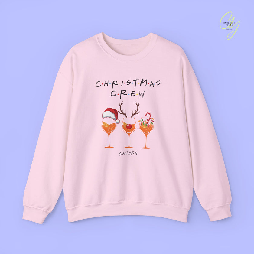 Christmas Sweatshirt | Christmas Crew Spritz