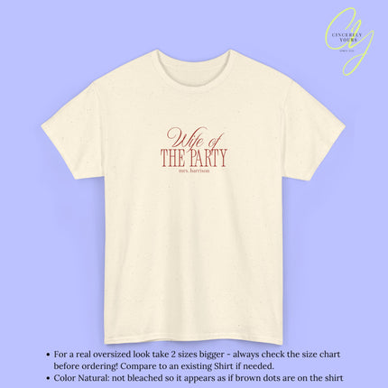 Bride Shirt | Wife Of The Party