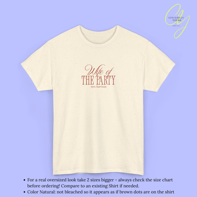 Bride Shirt | Wife Of The Party