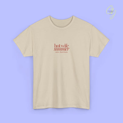 Bride to be Shirt |  Hot Wife Summer JGA Shirt Damen (Customizable)