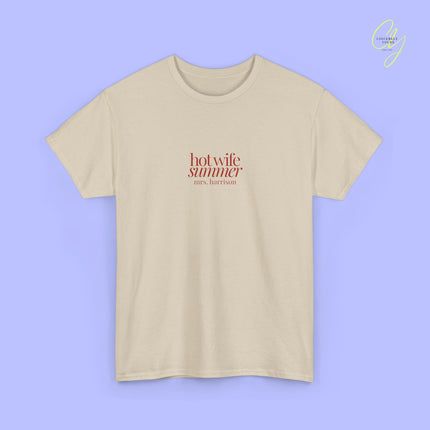 Bride to be Shirt |  Hot Wife Summer JGA Shirt Damen (Customizable)