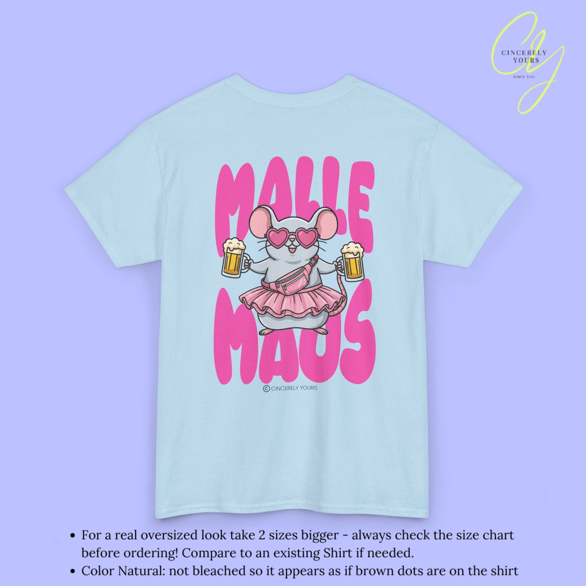 Mallorca Mouse Shirt Mallorca Mouse — Pink Fanny Pack Beer Mug (Customizable)