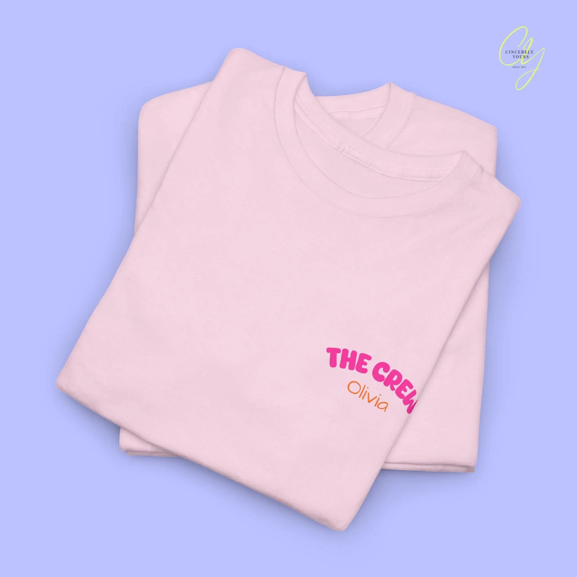 Coquette  Bachelorette Party Tee — The Bride Crew cherry bow Champagne (Customizable) Cincerely Yours