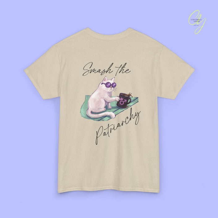 Cat Shirt | Smash the Patriarchy