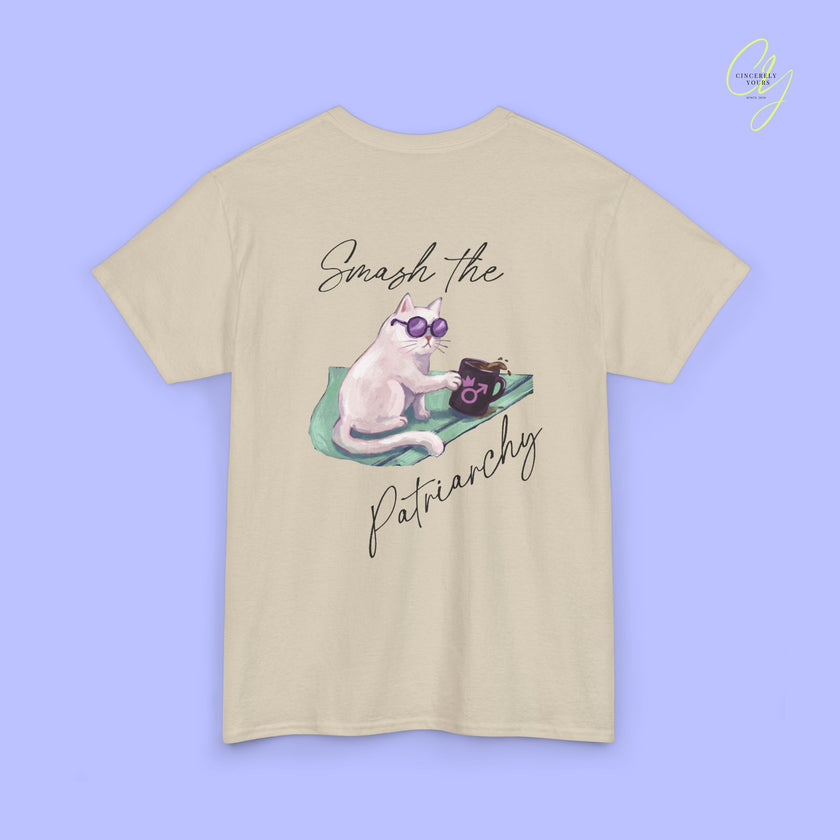 Cat Shirt | Smash the Patriarchy