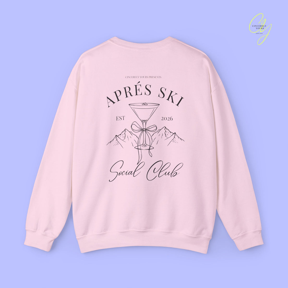 Party Sweatshirt | Apres Ski Social Club Espresso Martini