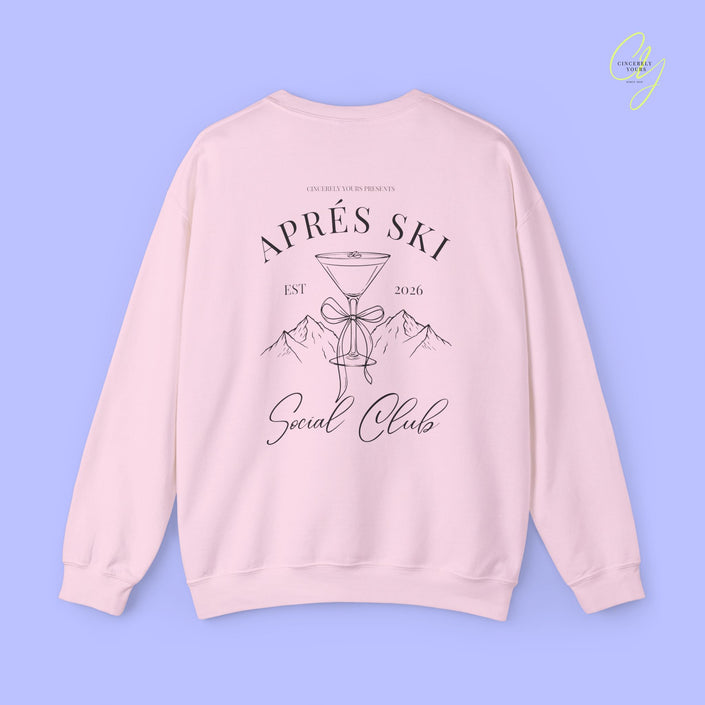 Party Sweatshirt | Apres Ski Social Club Espresso Martini