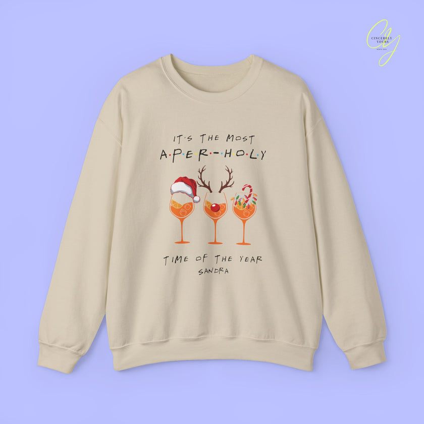 Christmas Sweatshirt | It's the most aper-holy time of the year