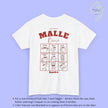 T-shirt Mallemaus Malle - T-shirt de soirée Bingo Party Malle Maus Imprimé dos Jeu de soirée (Personnalisable)