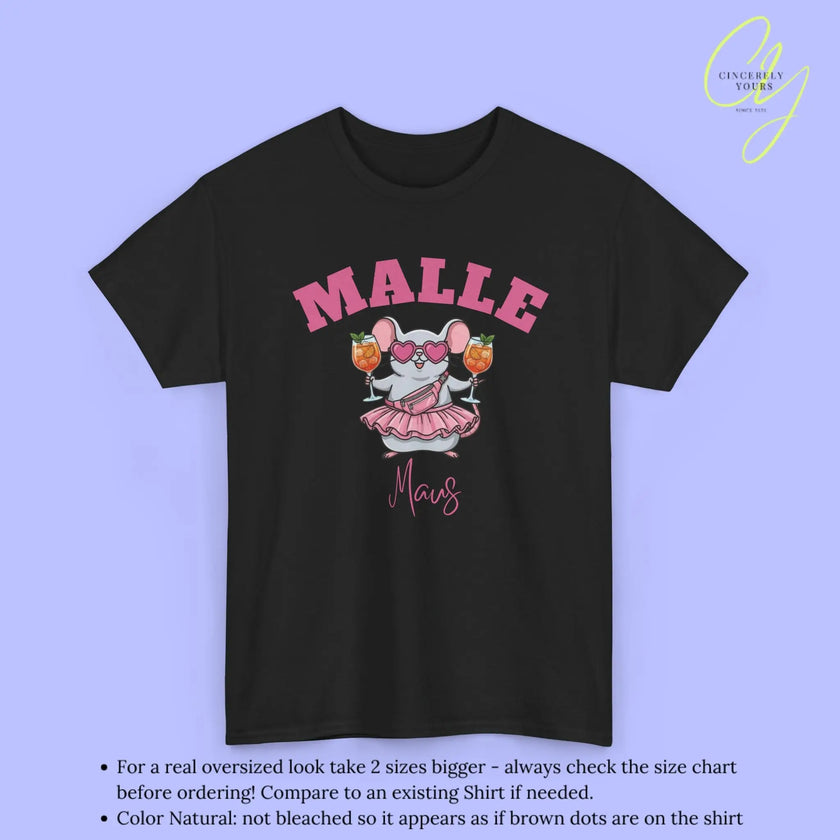 Malle Party Shirt — Malle Party Maus Spritz Bauchtasche Cincerely Yours