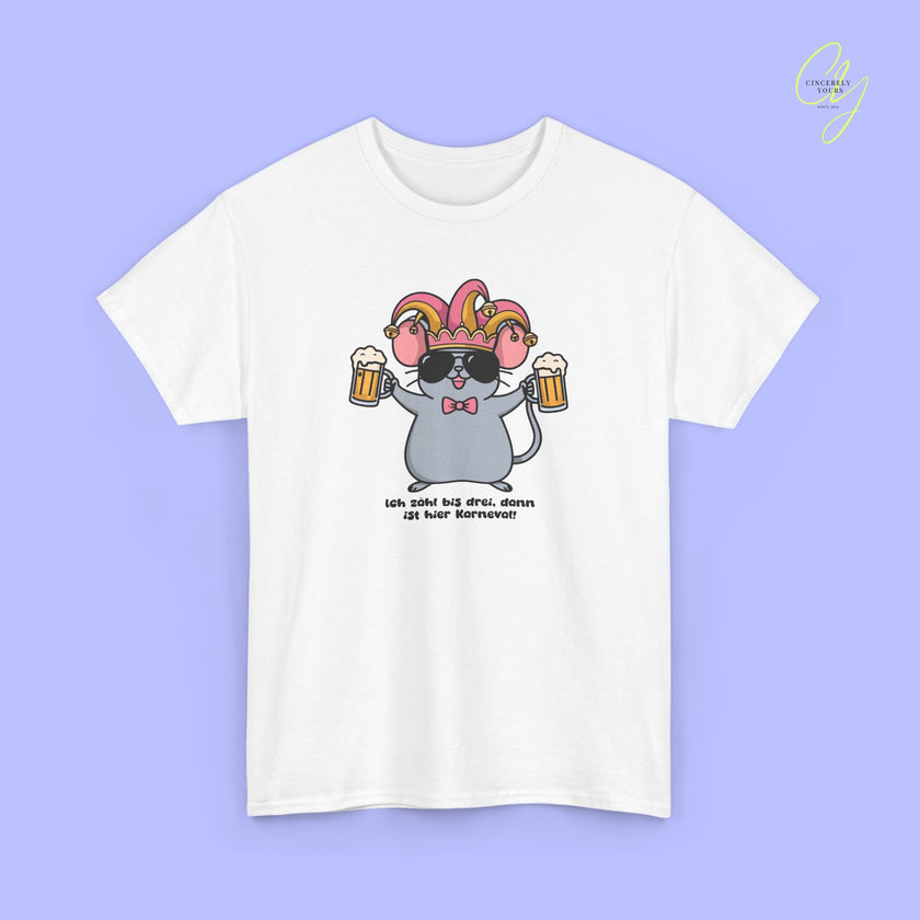 Karneval Shirt | Karnevals Maus Bierkrug