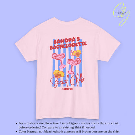 JGA Shirt | Italian Summer hand drawn backprint
