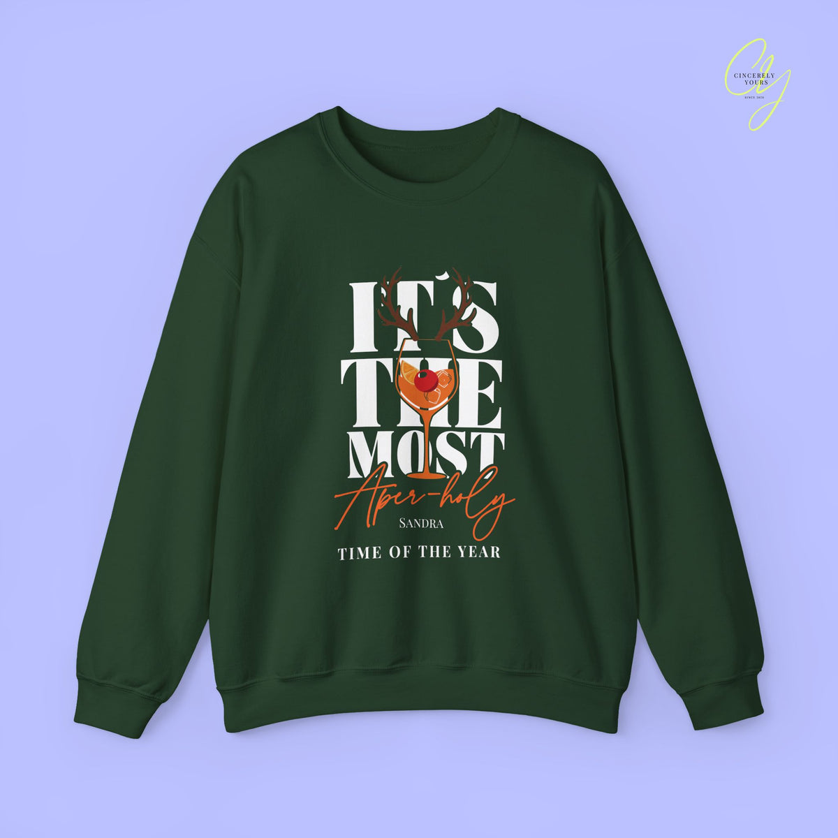 Christmas Sweatshirt | It's the most aper-holy time of the year