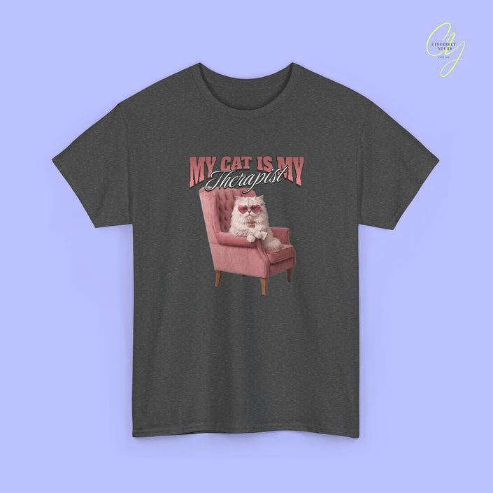 Cat Shirt | My cat is my therapist