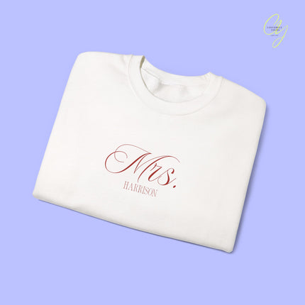 Bride Sweatshirt | Mr and Mrs