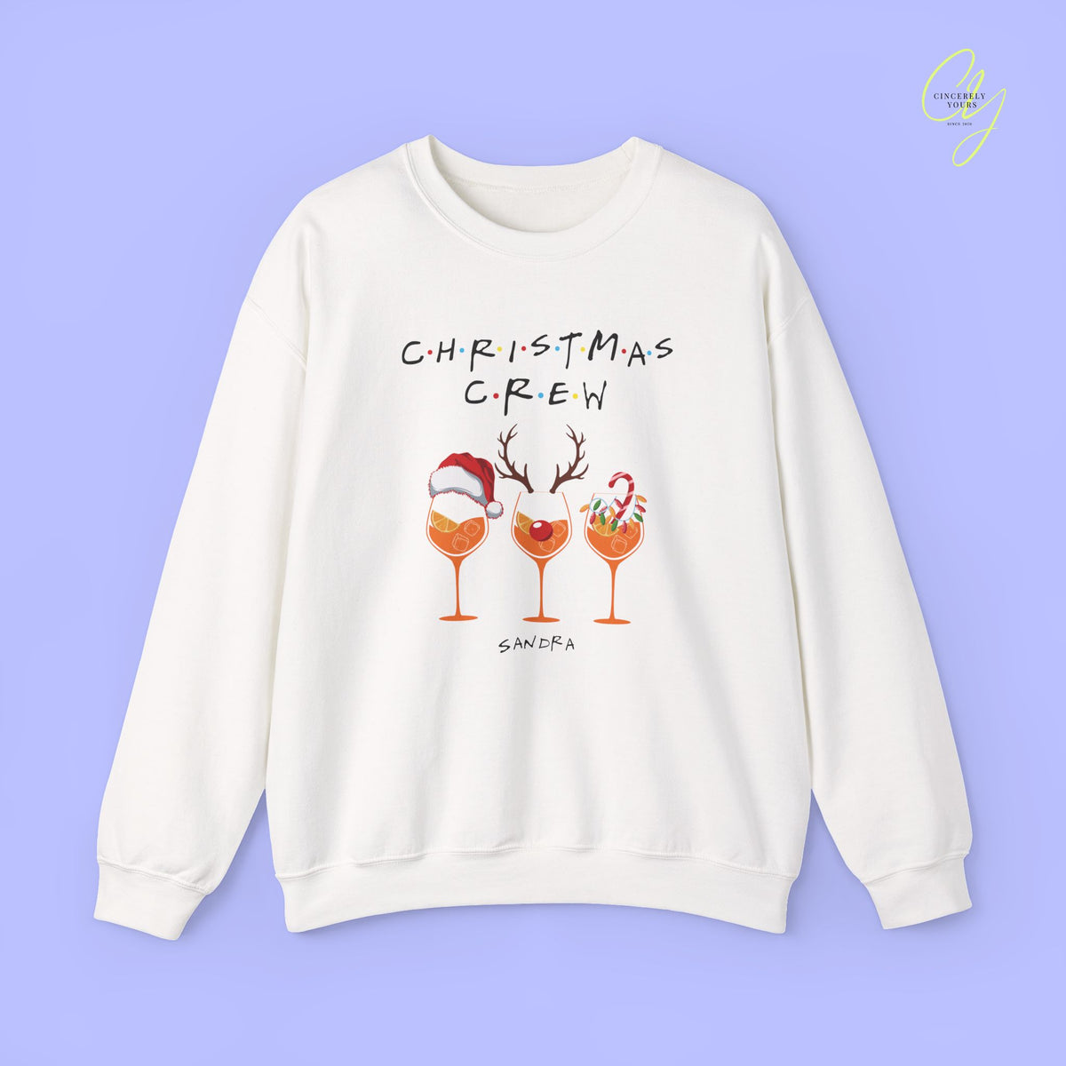 Christmas Sweatshirt | Christmas Crew Spritz