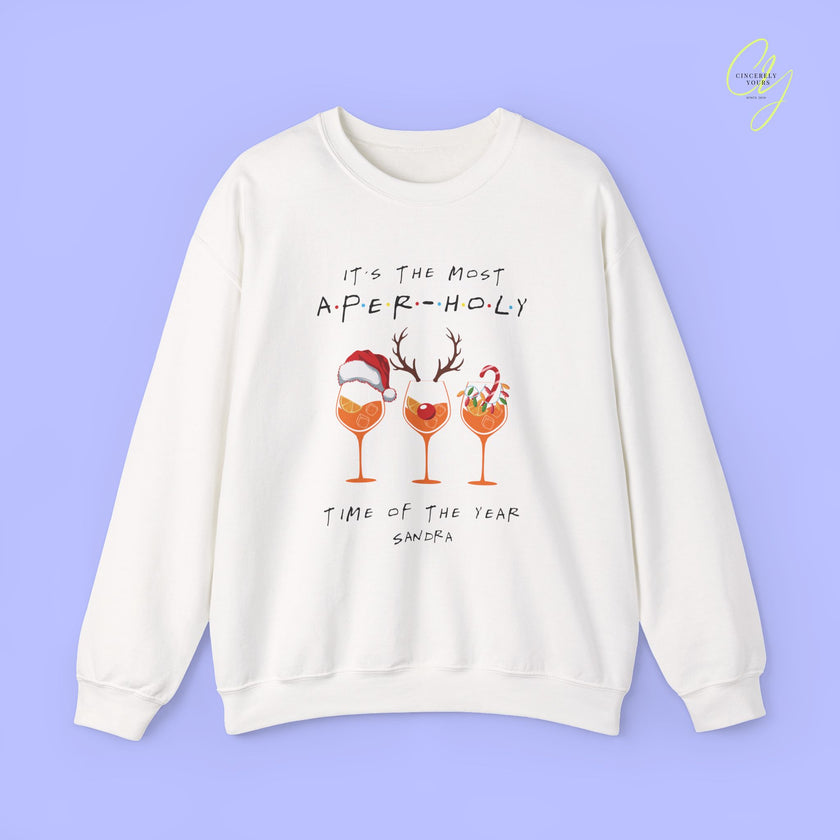 Christmas Sweatshirt | It's the most aper-holy time of the year