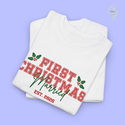 Bride Shirt | First Christmas married