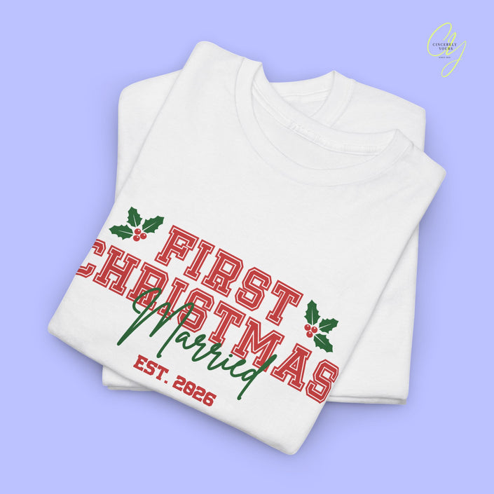 Bride Shirt | First Christmas married