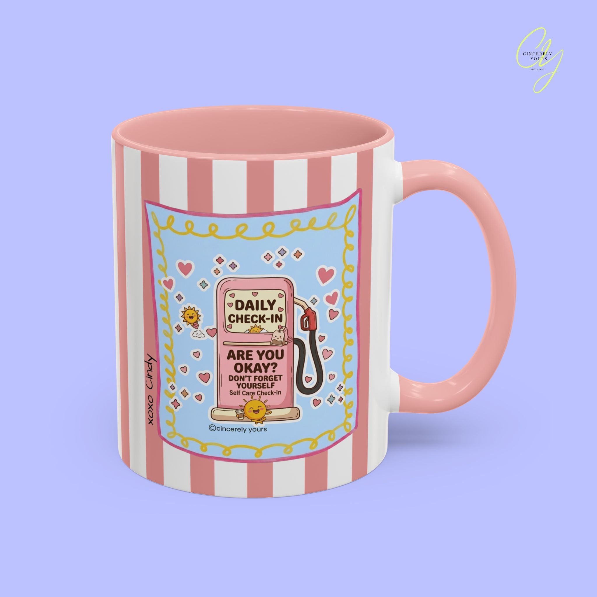 Self care mug - are you okay daily care personalized gift