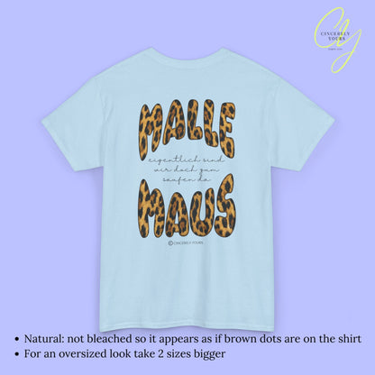 Mallemaus Shirt Malle Maus Leopard - Eigentlich sind wir zum saufen da