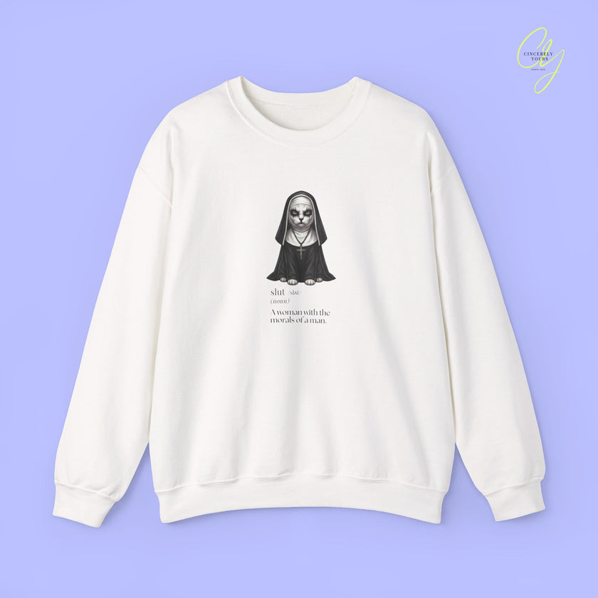 Cat Sweatshirt | Slut definition