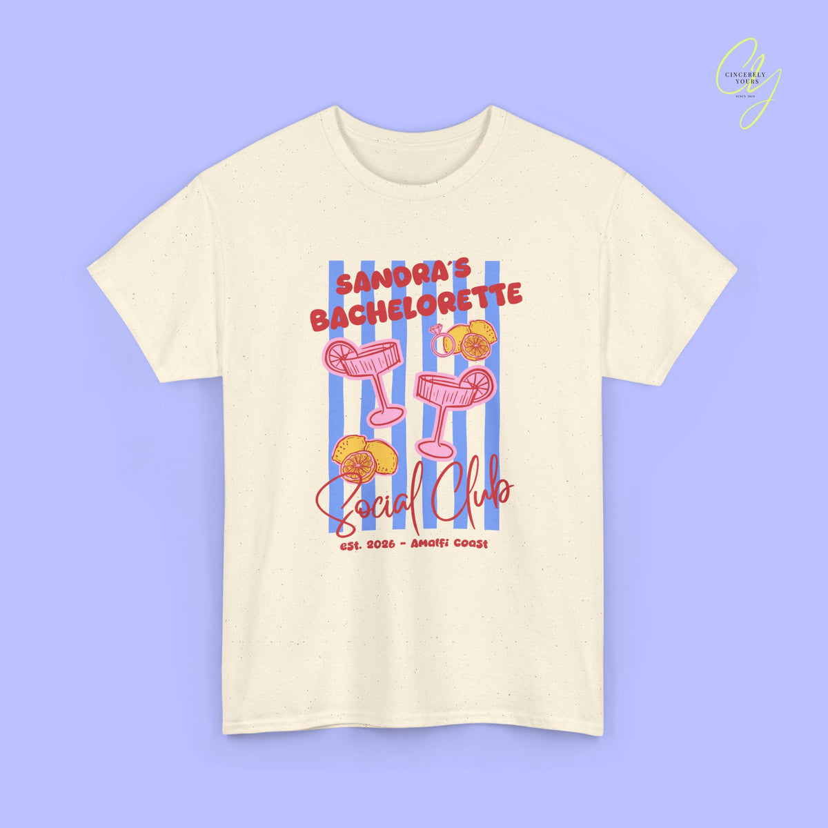 JGA Shirt | Italian Summer hand drawn
