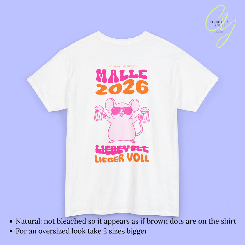 Mallemaus Shirt Malle - Party Shirt Malle Maus Rather Full 2026