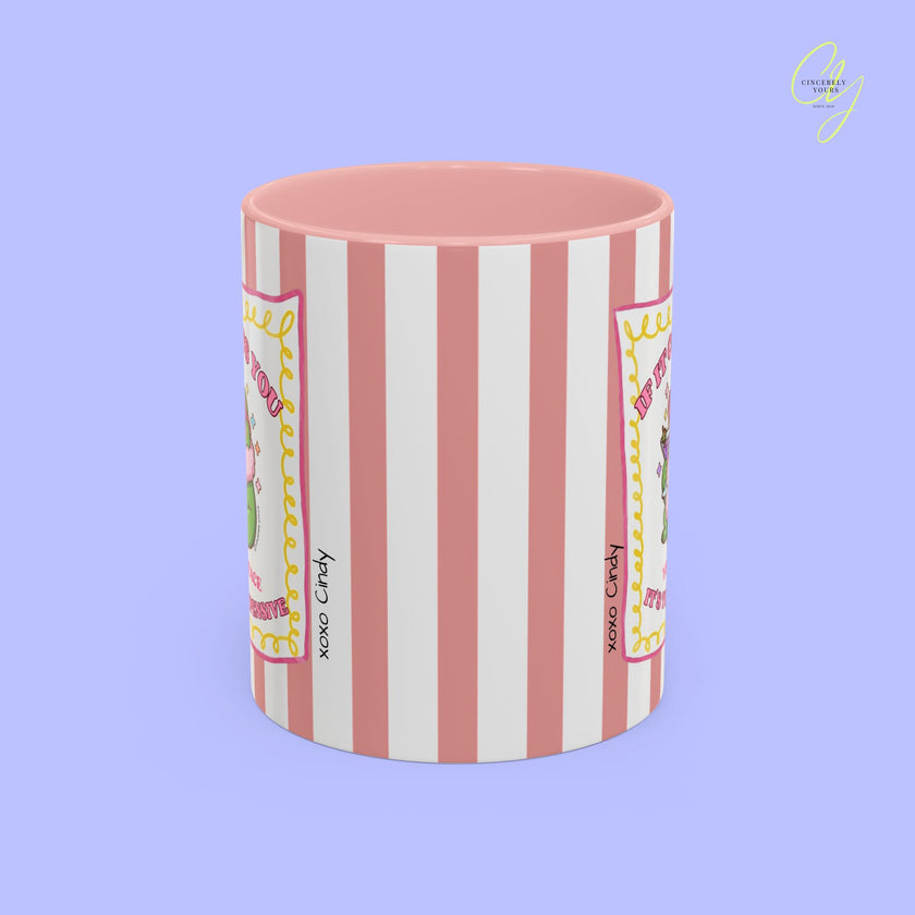 Self love mug - If it costs your peace it´s too expensive personalized gift