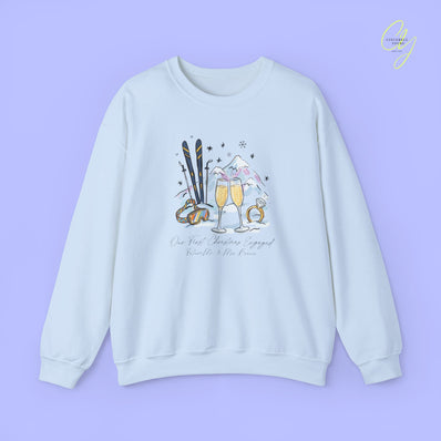 Bride Sweatshirt | Our First Christmas Engaged