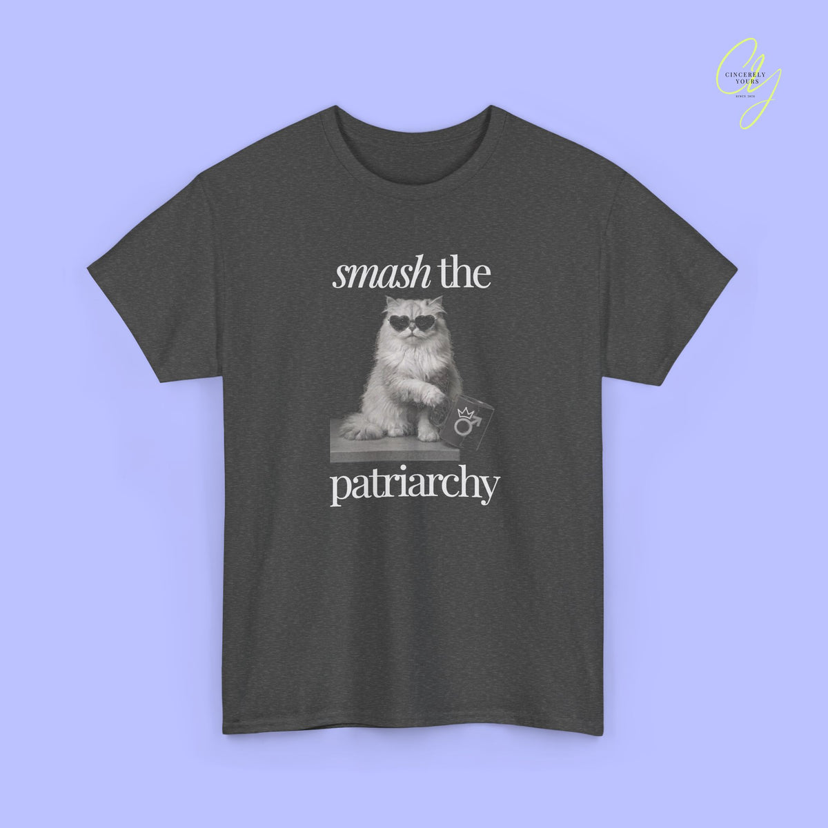Cat Shirt | Bootleg smash the patriarchy
