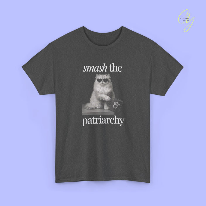 Cat Shirt | Bootleg smash the patriarchy