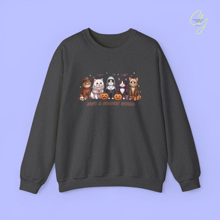 Cat Sweatshirt | Just a spawky squad