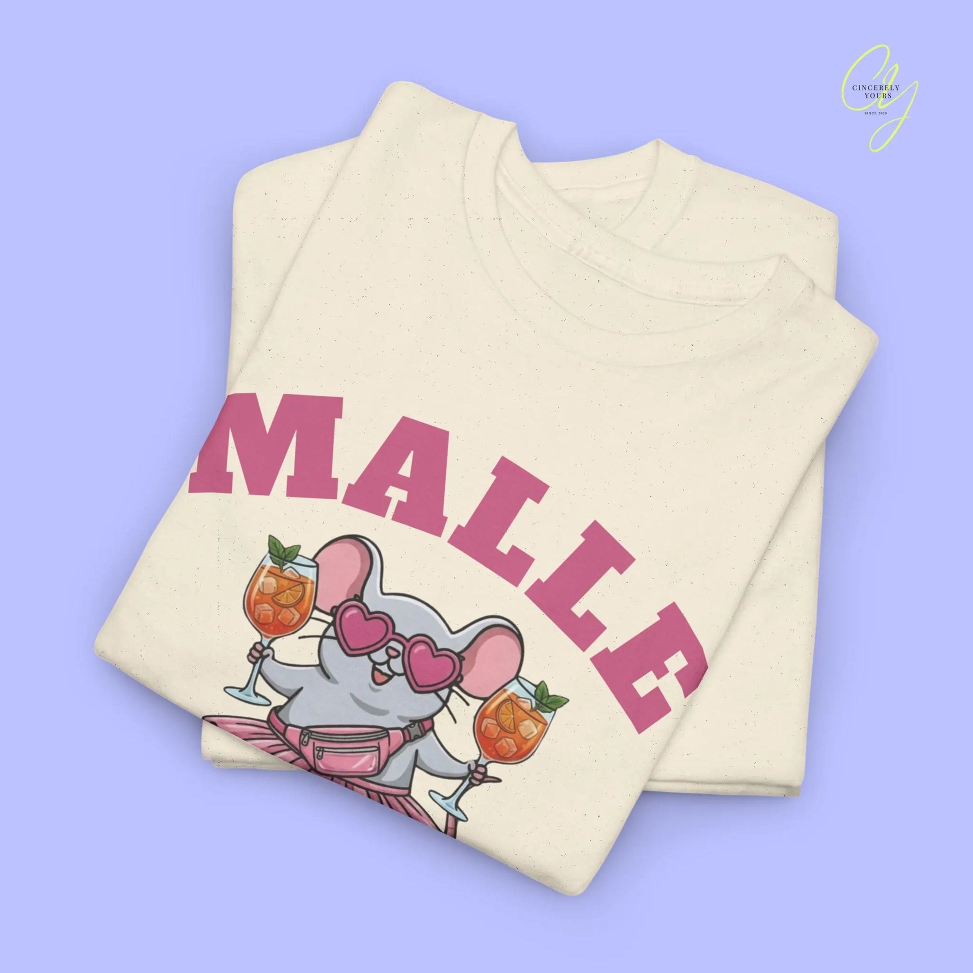 Malle Party Shirt — Malle Party Maus Spritz Bauchtasche Cincerely Yours