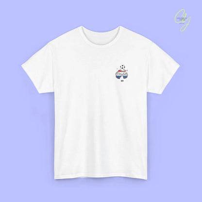 Personaliserter Name Fussball Shirt — Niederlande Flagge Bierkrug (Personalisierbar) Cincerely Yours