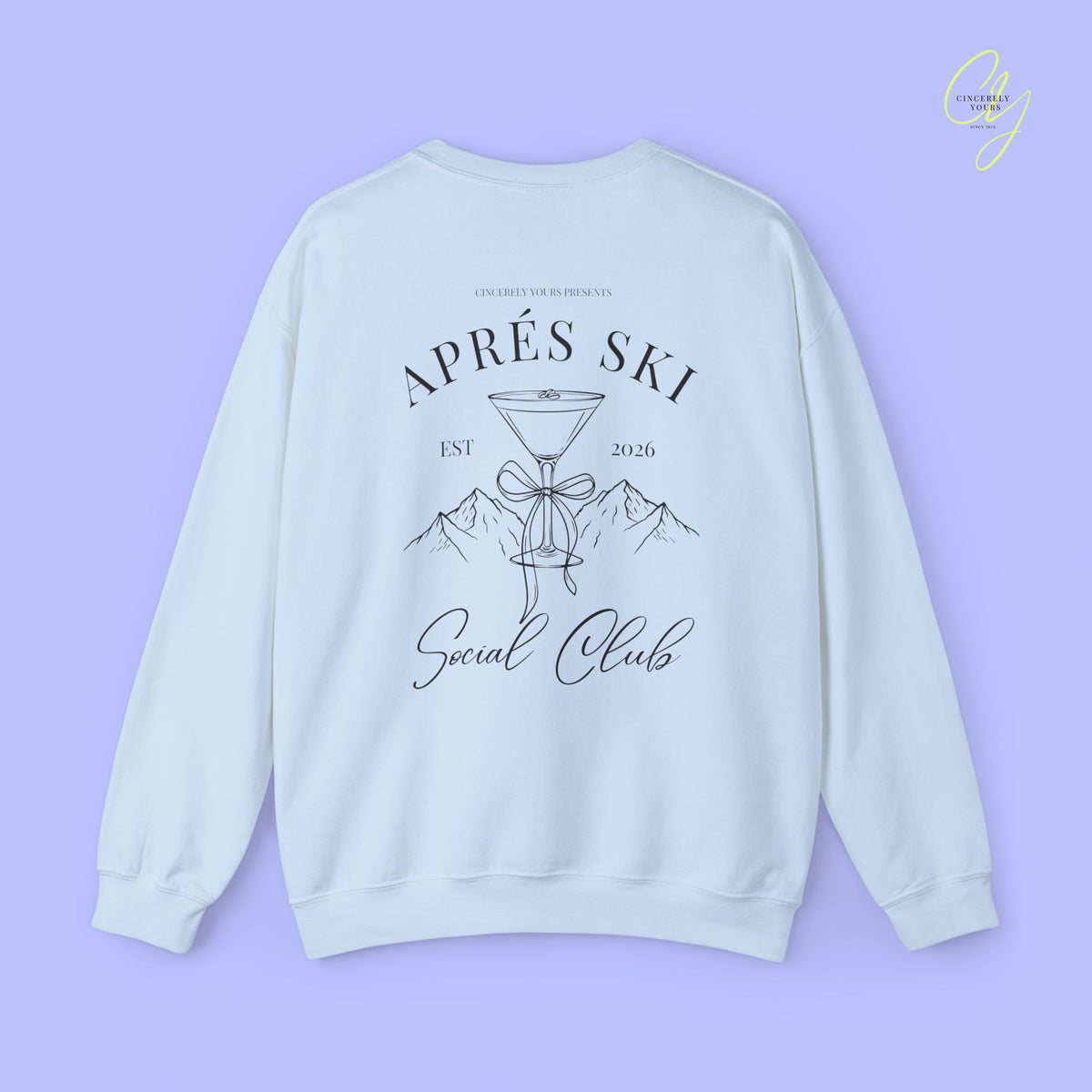Party Sweatshirt | Apres Ski Social Club Espresso Martini