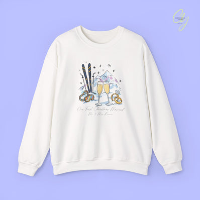 Bride Sweatshirt | Our First Christmas Married