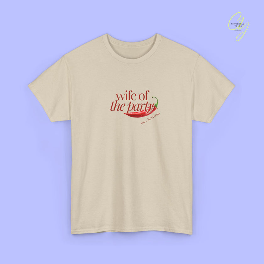 Bride to be Shirt | Wife of the Party JGA Shirt Damen (customized)