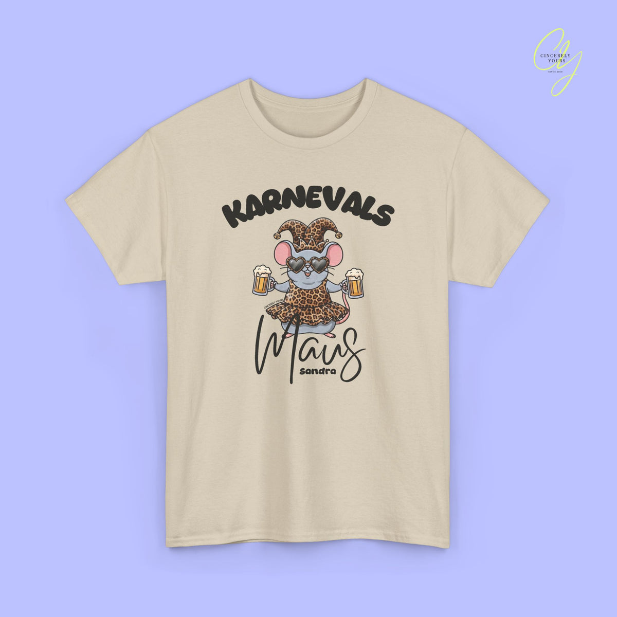 Karneval Shirt | Karnevals Maus Leopard
